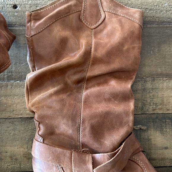 Steven Madden Cowboy Boots with Buckle Detail - Picture 6 of 11